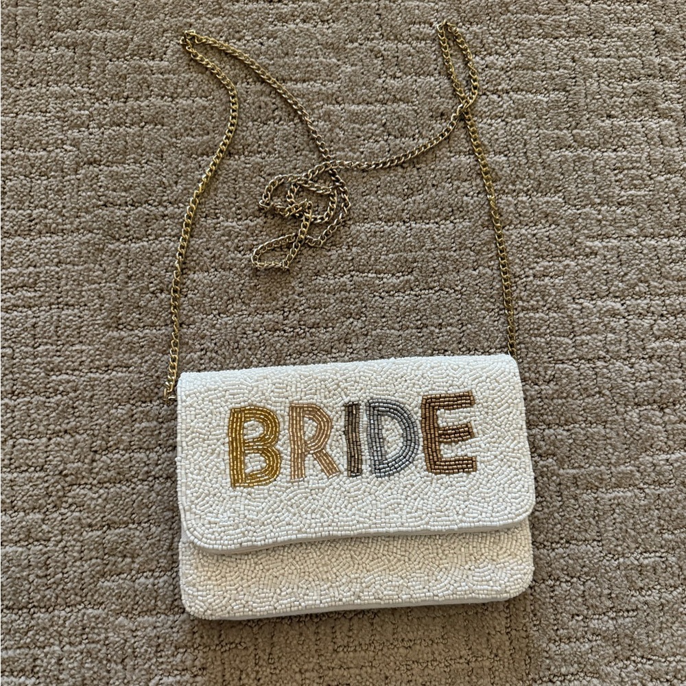 Bride Beaded Clutch
